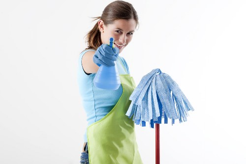 Professional stain removal treatment in a N1 home carpet setting