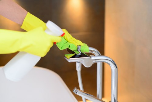 Domestic cleaning service for a home in N1 with local London property setting