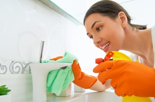 Preparation for a one off clean in N1 including floors, surfaces, and high-traffic areas